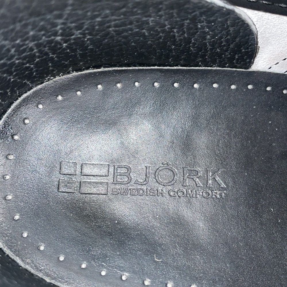 Bjork Swedish Comfort Brown Patent Leather Clogs.  Size EU‎ 45/46 - US 11/12. - Picture 6 of 13